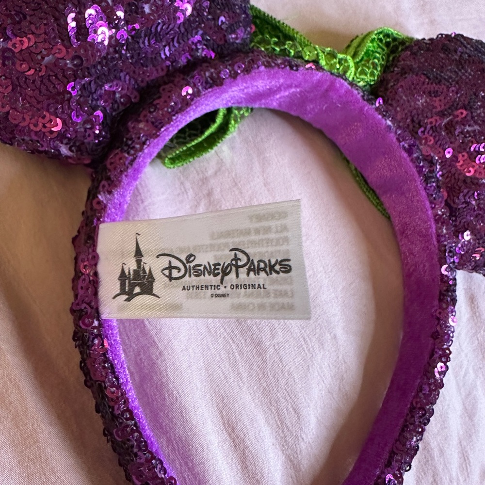 Purple & Green Disney Ears Headband - Picture 2 of 2